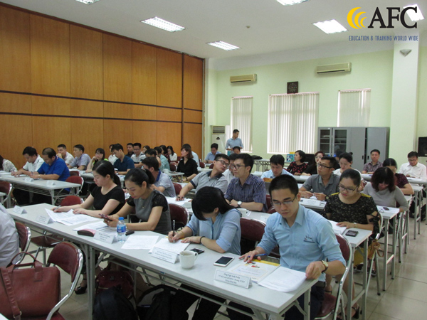 Cán bộ nhân viên Vicem tham gia đầy đủ và tích cực trong khóa học